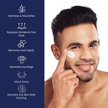 6 - in - 1 Men’s Facial Moisturizer Cream 50ml - InspiredGrabs.com